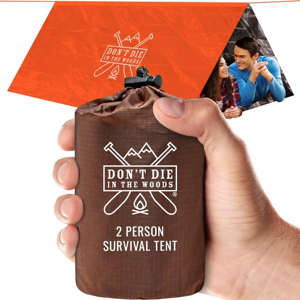 – Emergency Tent with Doors – Hiker Survival Shelter